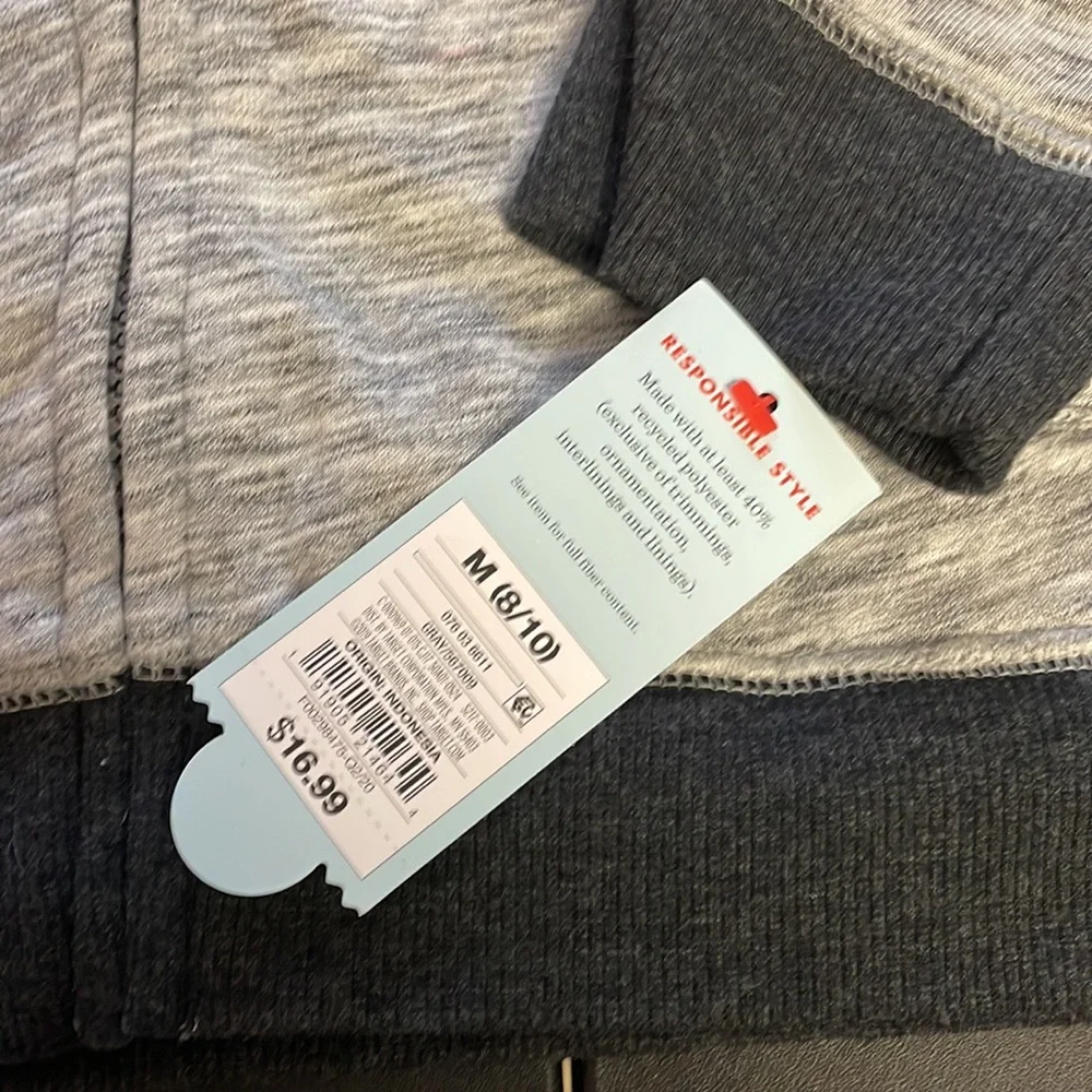 Cat & Jack Boys Size 8/10 Zip Up Jacket - Picture 2 of 5